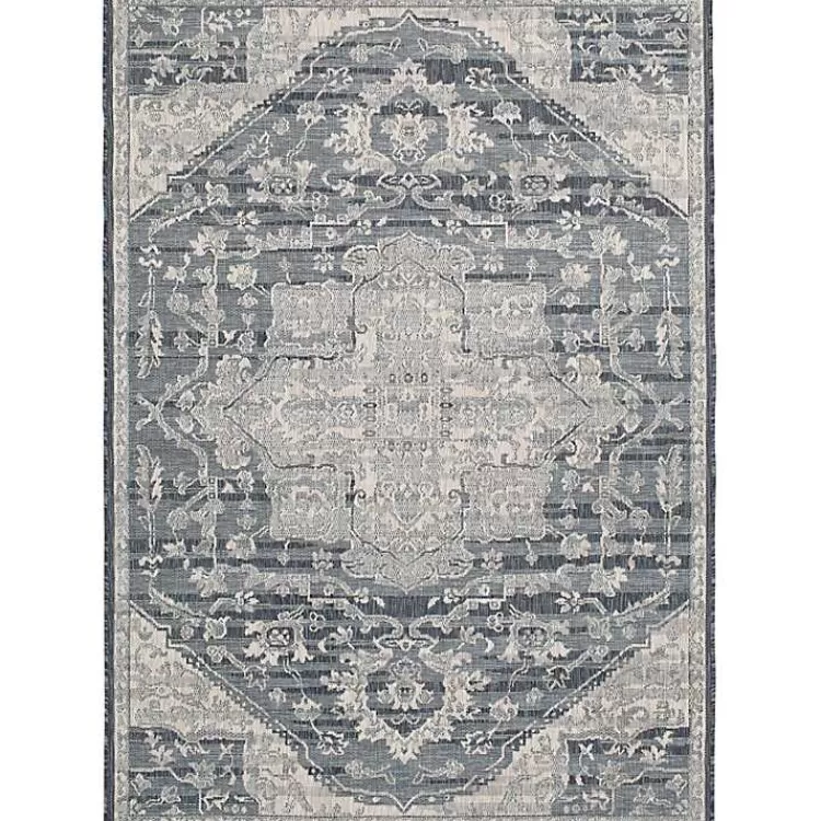 Medallion Lava Indoor/Outdoor Area Rug, 7x9>Kirklands Home Outlet