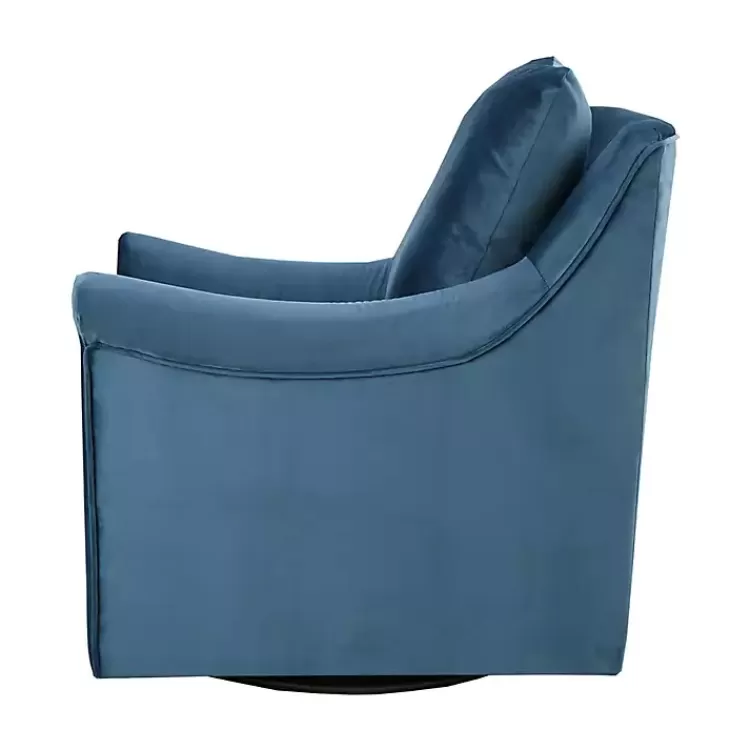 blue_mora_swivel_accent_chair_2.webp Mora Swivel Accent Chair>Kirklands Home Store