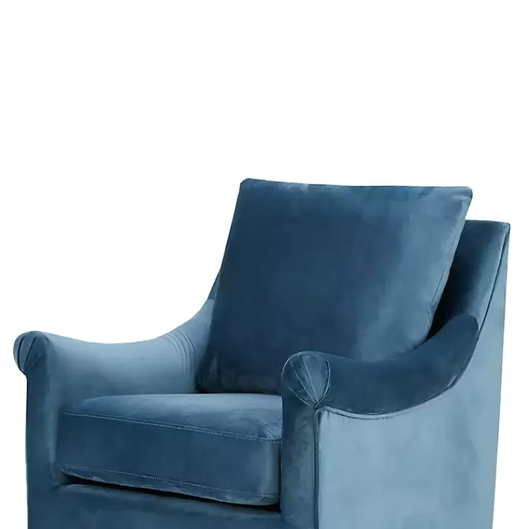 blue_mora_swivel_accent_chair_3.webp Mora Swivel Accent Chair>Kirklands Home Store