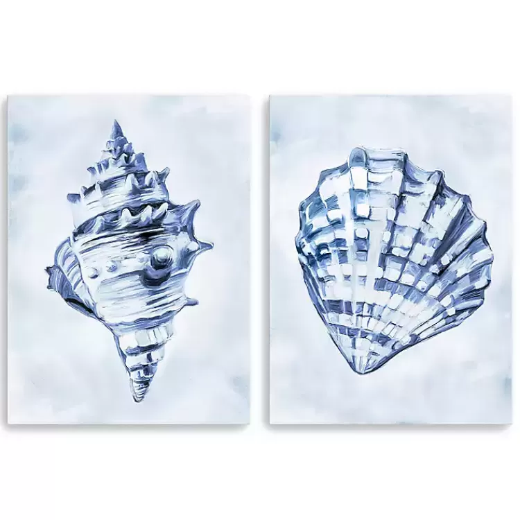 Blue Ocean Treasures Canvas Art Prints, Set of 2>Kirklands Home Discount