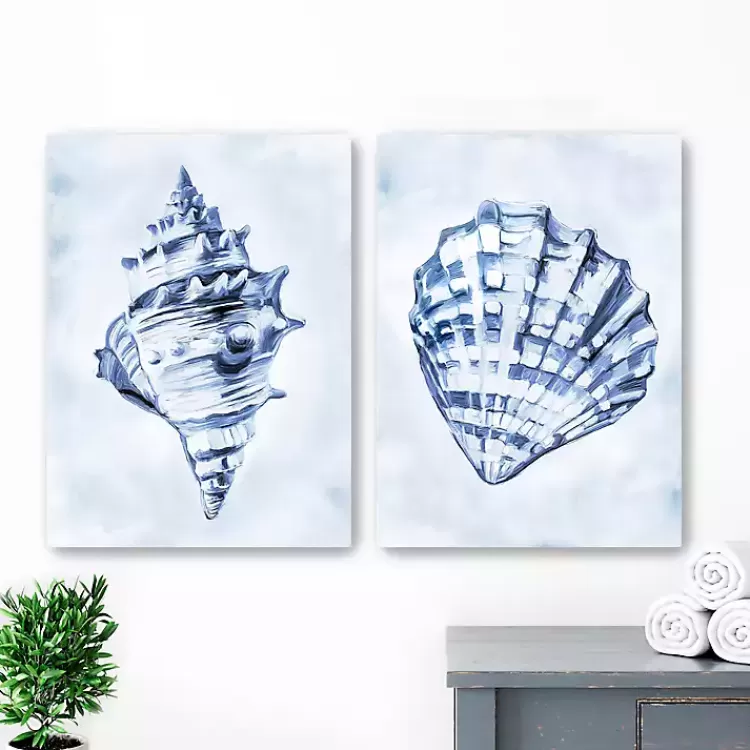 Blue Ocean Treasures Canvas Art Prints, Set of 2>Kirklands Home Discount