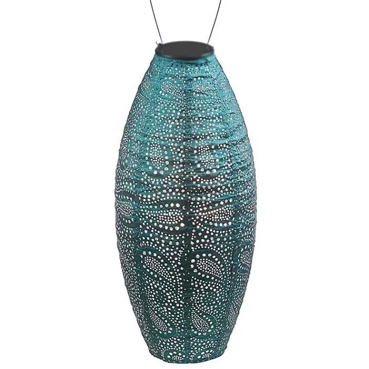 Paisley Oblong Hanging LED Outdoor Lantern>Kirklands Home Store