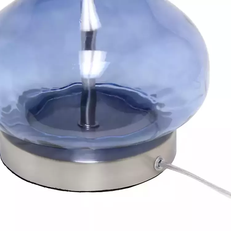 blue_rippled_glass_droplet_table_lamp_8.webp Rippled Glass Droplet Table Lamp>Kirklands Home Hot