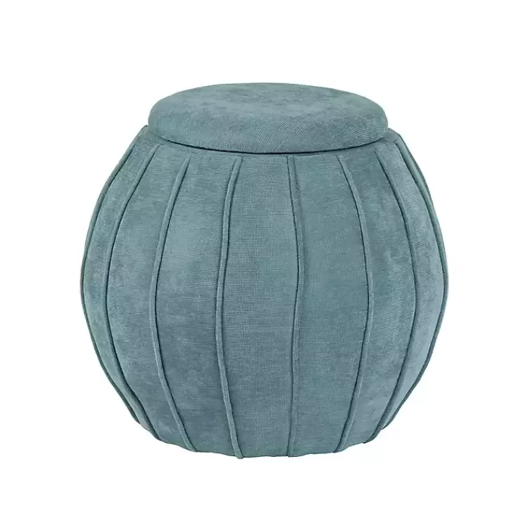 Rounded Oval Storage Ottoman>Kirklands Home Shop