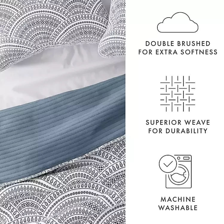 blue_scalloped_reversible_pc_queen_quilt_set_6.webp Blue Scalloped Reversible 3-pc. Queen Quilt Set>Kirklands Home Cheap