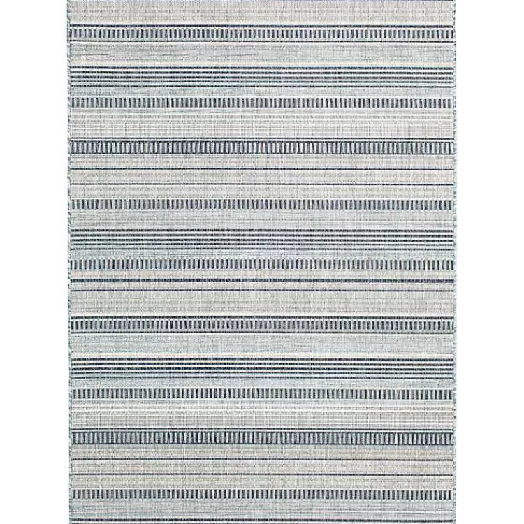 Striped Lava Indoor/Outdoor Area Rug, 5x7>Kirklands Home Cheap