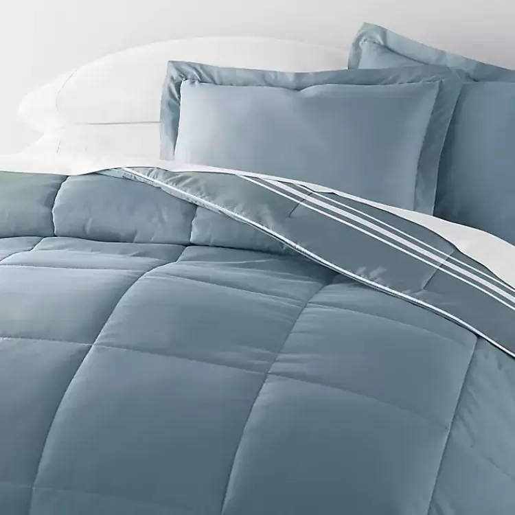 blue_striped_reversible_pc_king_comforter_set_2.webp Striped Reversible 3-pc. King Comforter Set>Kirklands Home Fashion