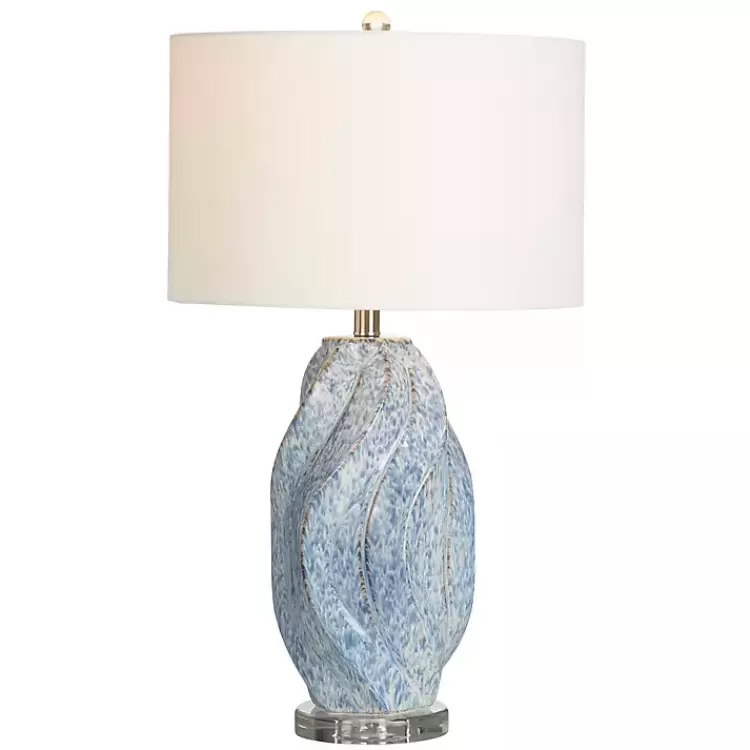 Blue Swirl Ceramic Table Lamp>Kirklands Home Best Sale