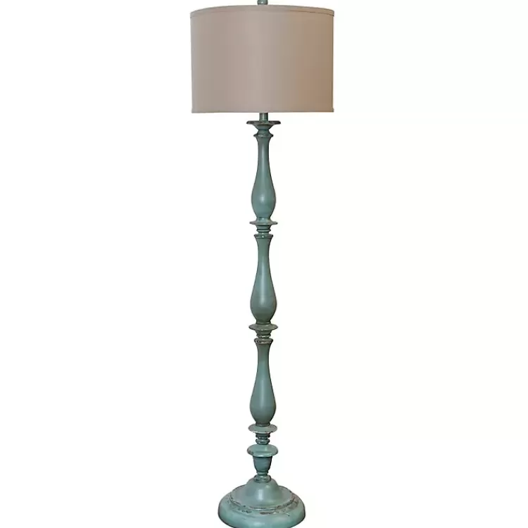 Blue Traditional Avignon Floor Lamp>Kirklands Home New