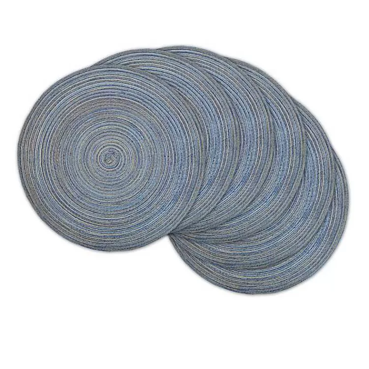 Variegated Round Placemats, Set of 6>Kirklands Home Flash Sale