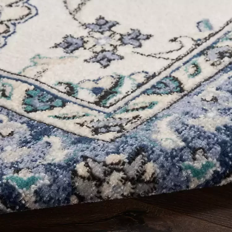 Blue Vintage Medallion Indoor/Outdoor Rug, 8x10>Kirklands Home Cheap