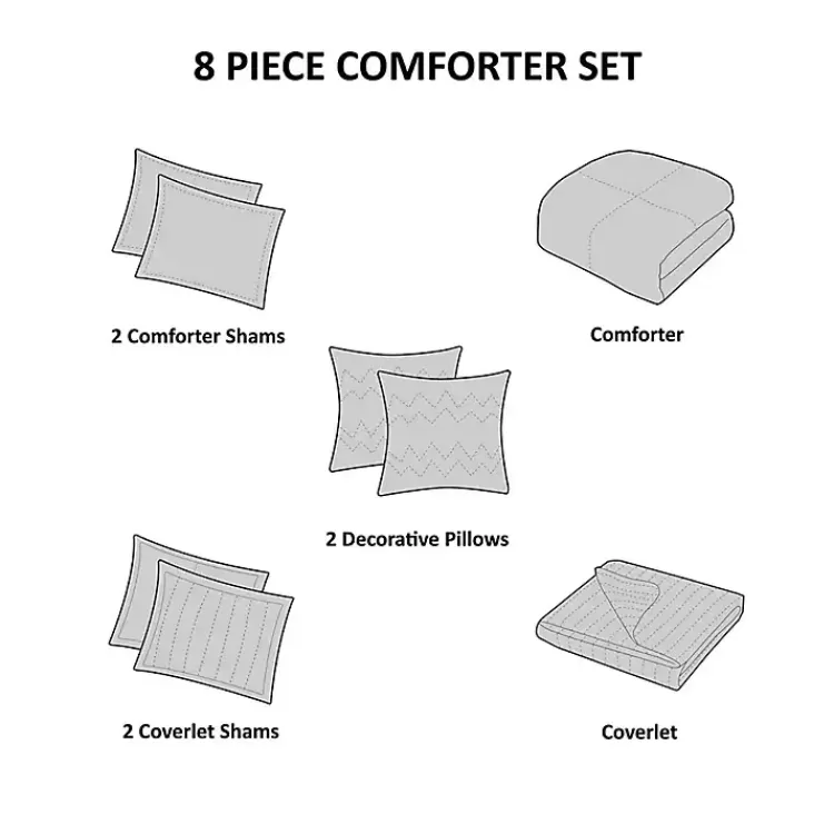 blue_watercolor_pc_fullqueen_comforter_set_6.webp Blue Watercolor 8-pc. Full/Queen Comforter Set>Kirklands Home New