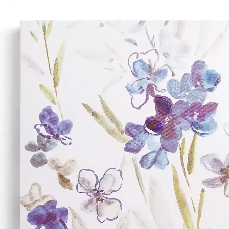 Blue Wildflowers II Canvas Art Print>Kirklands Home Flash Sale
