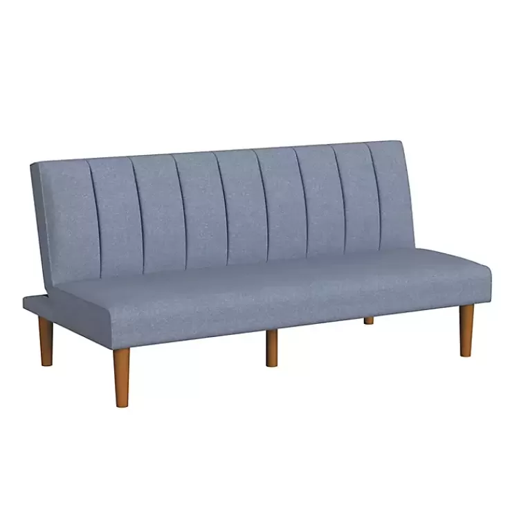 blue_woven_channel_convertible_sofa_4.webp Woven Channel Convertible Sofa>Kirklands Home Fashion