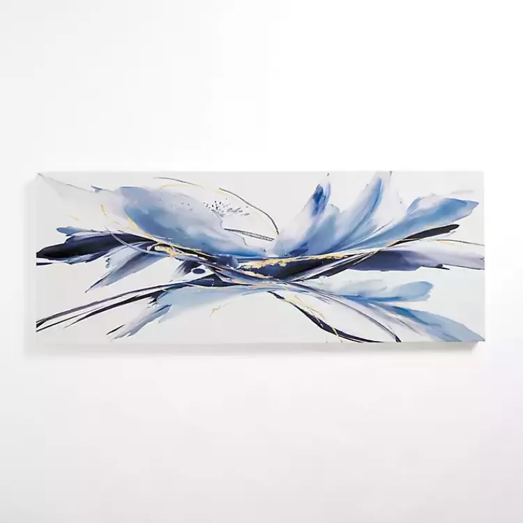Bold Blues Abstract Canvas Art Print>Kirklands Home Outlet