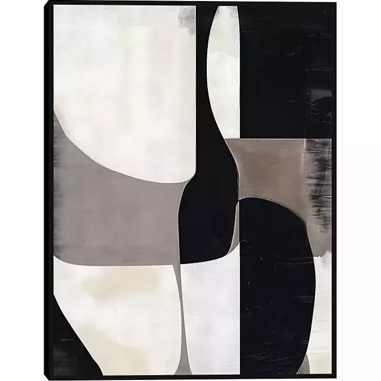 Bold Geometry I Framed Canvas Art Print>Kirklands Home Cheap