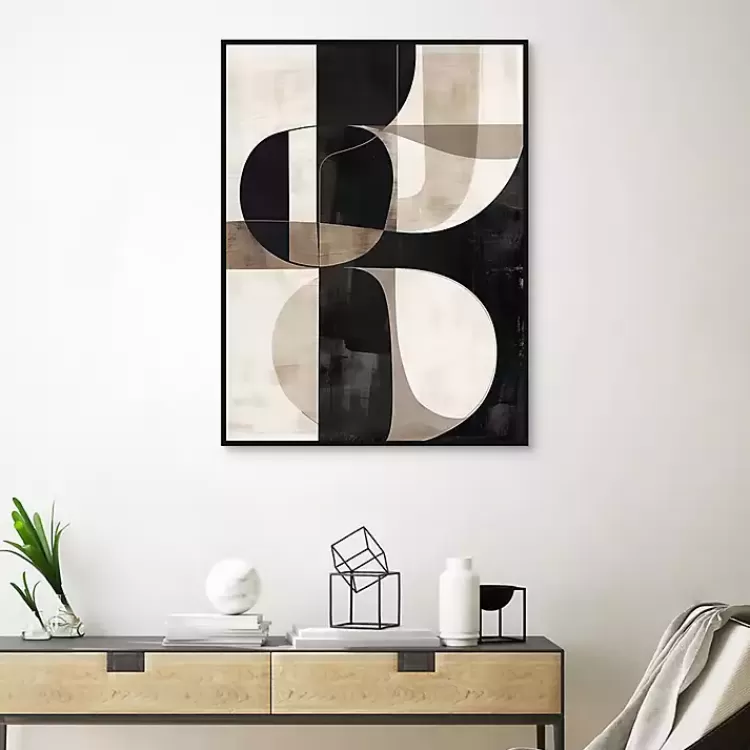 Bold Geometry II Framed Canvas Art Print>Kirklands Home Cheap