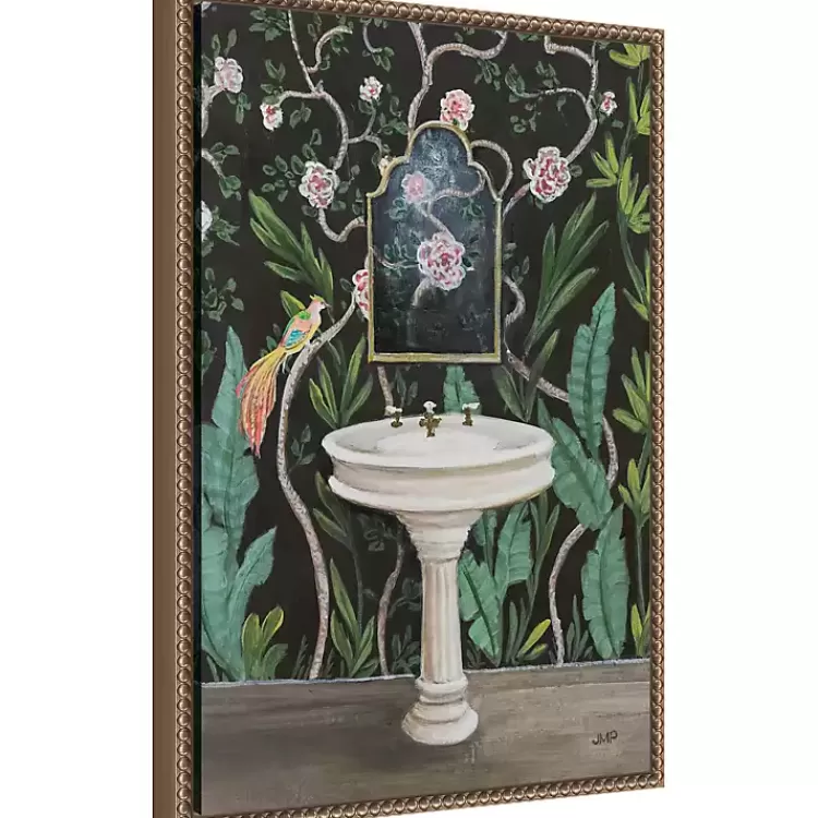Botanical Bath I Canvas Art Print>Kirklands Home Cheap