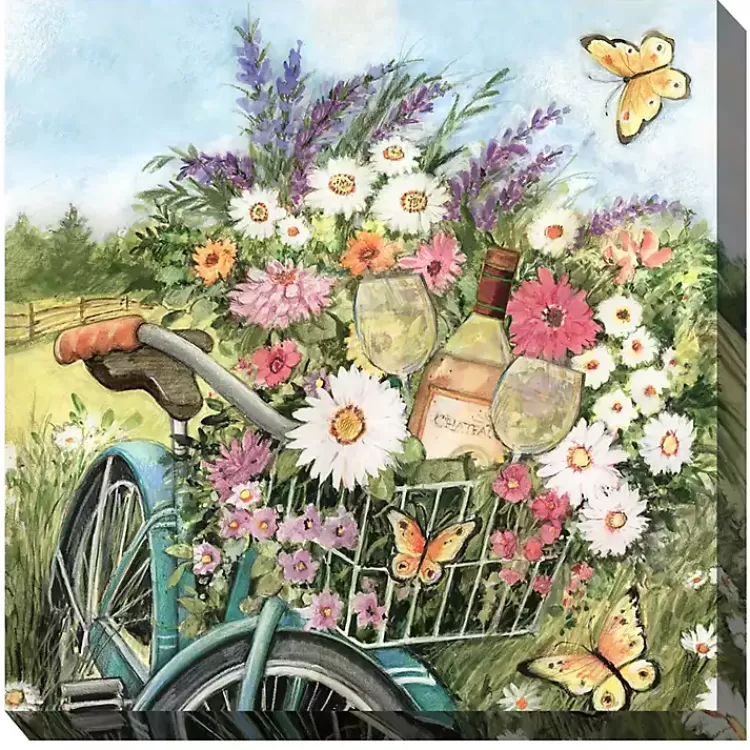 Brandy's Bike Outdoor Canvas Art>Kirklands Home Flash Sale