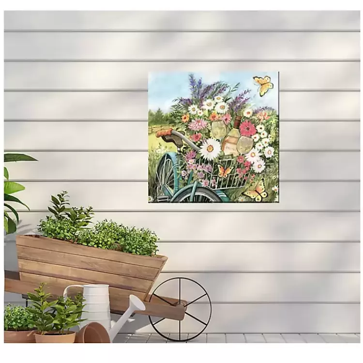 Brandy's Bike Outdoor Canvas Art>Kirklands Home Flash Sale