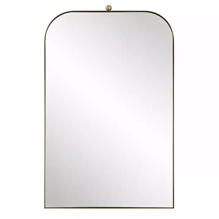Brass Cassidy Arch Wall Mirror>Kirklands Home Online
