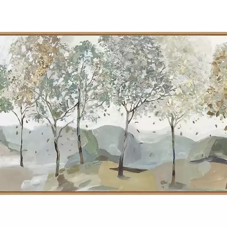 Breezy Landscape Trees I Framed Canvas Art Print>Kirklands Home Online
