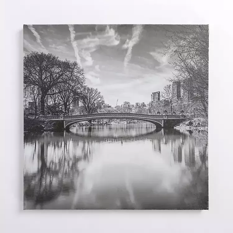 Bridge in Central Park Canvas Art Print>Kirklands Home Store