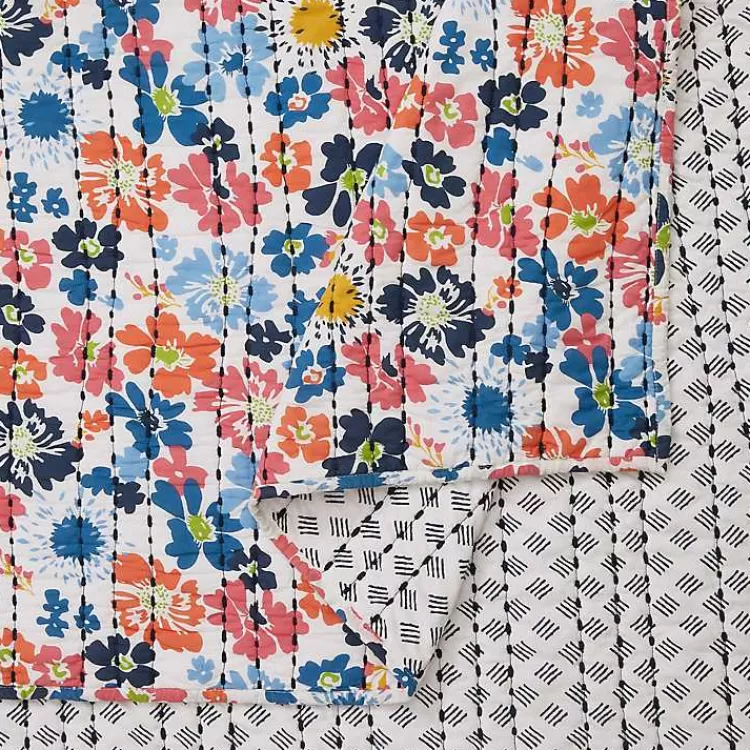 bright_blossom_pc_fullqueen_quilt_set_2.webp Bright Blossom 3-pc. Full/Queen Quilt Set>Kirklands Home Best Sale