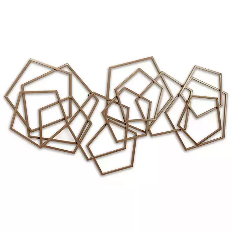 Bronze Astraga Pentagon Plaque>Kirklands Home Best Sale