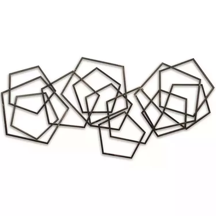 Bronze Astraga Pentagon Plaque>Kirklands Home Best Sale