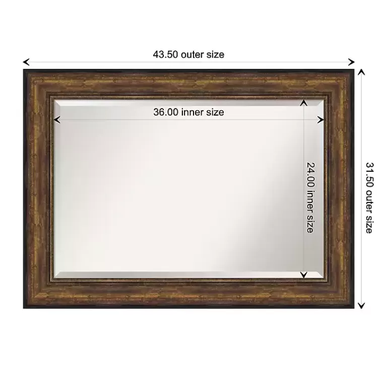 bronze_frame_beveled_mirror_x_in_4.webp Bronze Frame Beveled Mirror, 43.5x31.5 in.>Kirklands Home Shop
