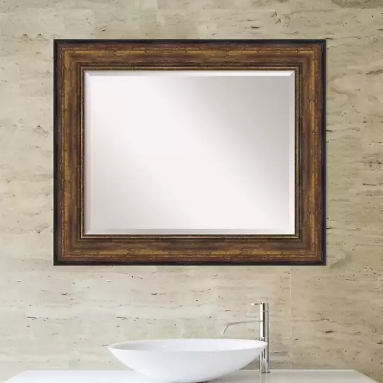 bronze_frame_beveled_mirror_x_in_5-1.webp Bronze Frame Beveled Mirror, 35.5x29.5 in.>Kirklands Home Outlet