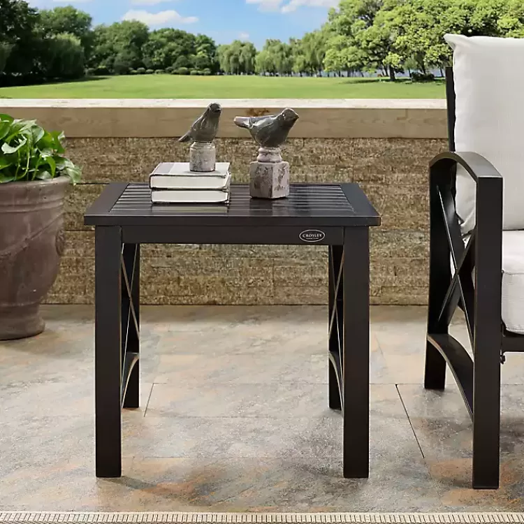 bronze_metal_dayton_outdoor_side_table_4.webp Bronze Metal Dayton Outdoor Side Table>Kirklands Home Shop