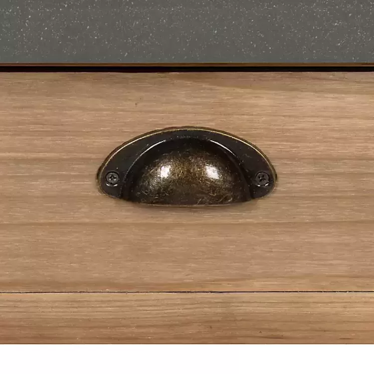 brown_and_gray_wood_drawer_console_table_3.webp Brown and Gray Wood 2-Drawer Console Table>Kirklands Home Outlet