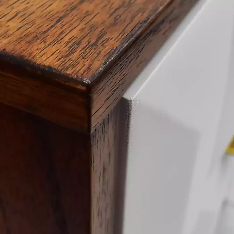 brown_and_white_wood_drawer_nightstand_4.webp Brown and White Wood 2-Drawer Nightstand>Kirklands Home Shop