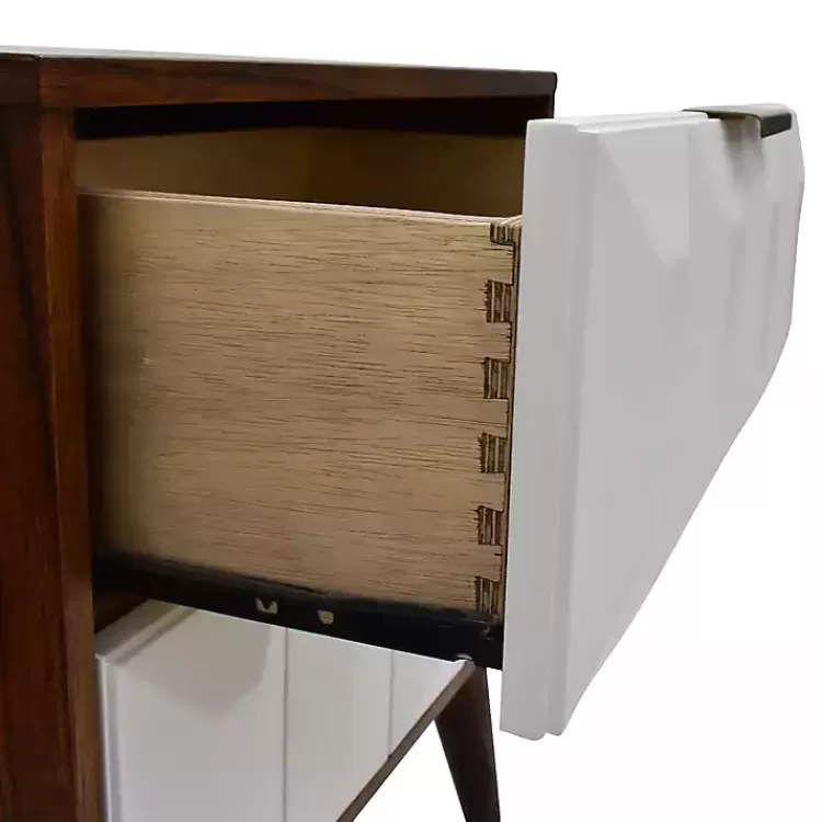 brown_and_white_wood_drawer_nightstand_5.webp Brown and White Wood 2-Drawer Nightstand>Kirklands Home Shop