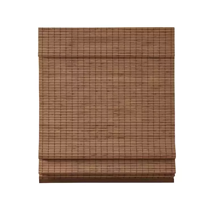 Bamboo Light Filtering Roman Shade, 29 in.>Kirklands Home Outlet