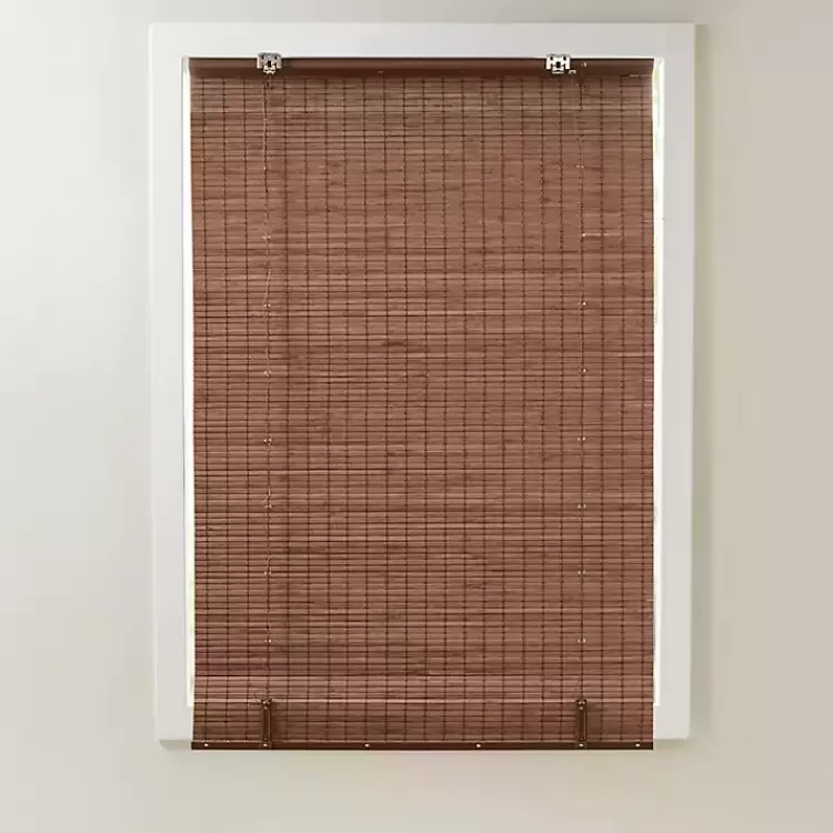Bamboo Light Filtering Roman Shade, 33 in.>Kirklands Home Online