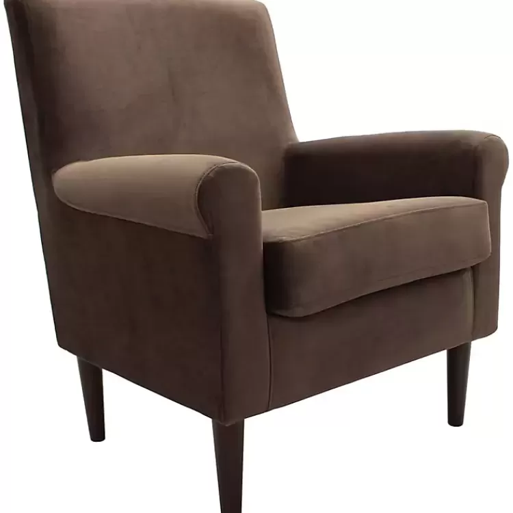 Ellen Rolled Arms Accent Chair>Kirklands Home Shop