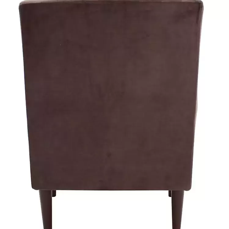 brown_ellen_rolled_arms_accent_chair_6.webp Ellen Rolled Arms Accent Chair>Kirklands Home Shop
