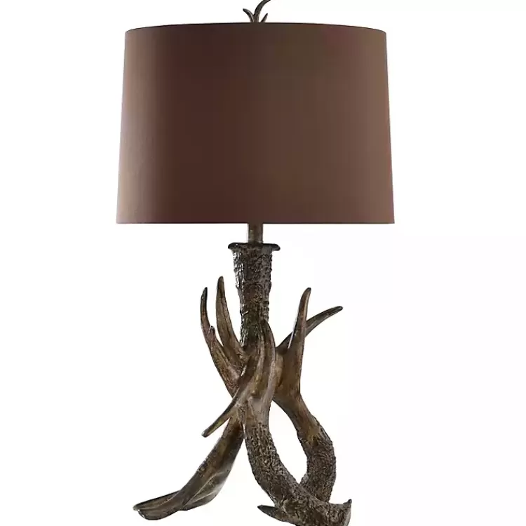 Faux Antler Table Lamp>Kirklands Home Clearance