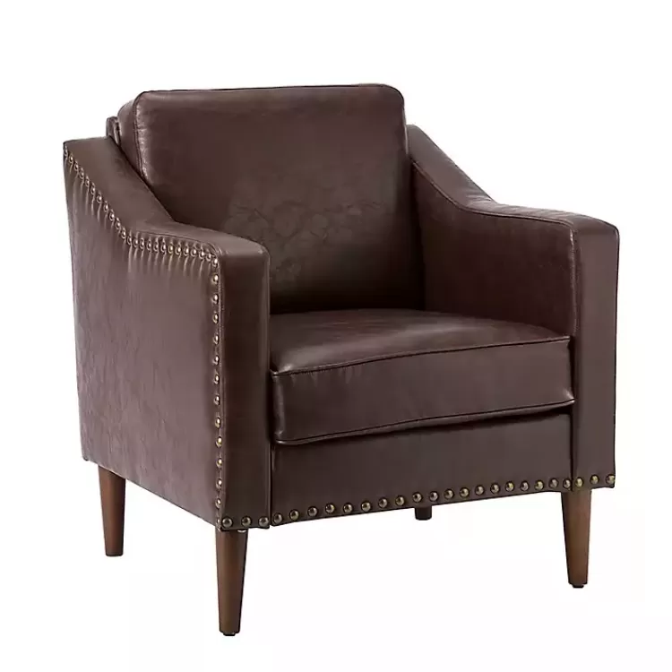 Faux Leather Bonita Accent Chair>Kirklands Home Shop