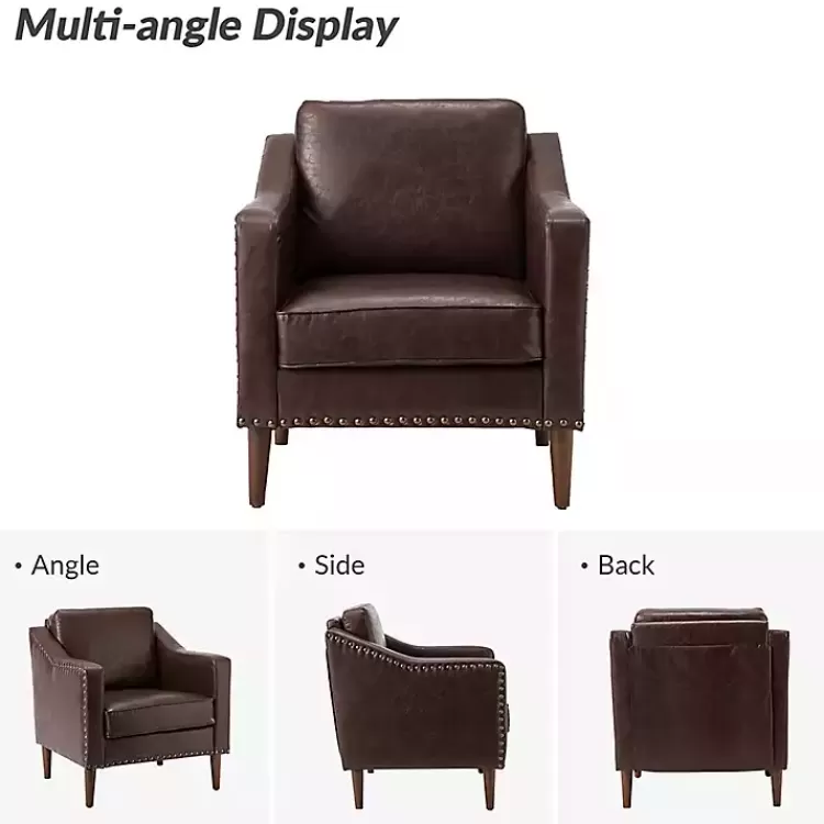 brown_faux_leather_bonita_accent_chair_3.webp Faux Leather Bonita Accent Chair>Kirklands Home Shop