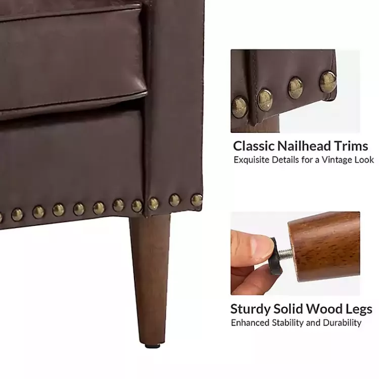 brown_faux_leather_bonita_accent_chair_6.webp Faux Leather Bonita Accent Chair>Kirklands Home Shop
