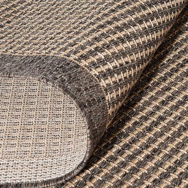 brown_gather_indooroutdoor_area_rug_x_4.webp Gather Indoor/Outdoor Area Rug, 5x7>Kirklands Home Outlet