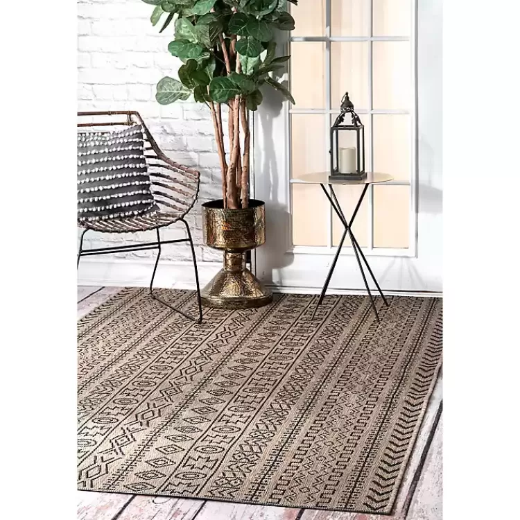 Jamie Outdoor Area Rug, 6x9>Kirklands Home Clearance