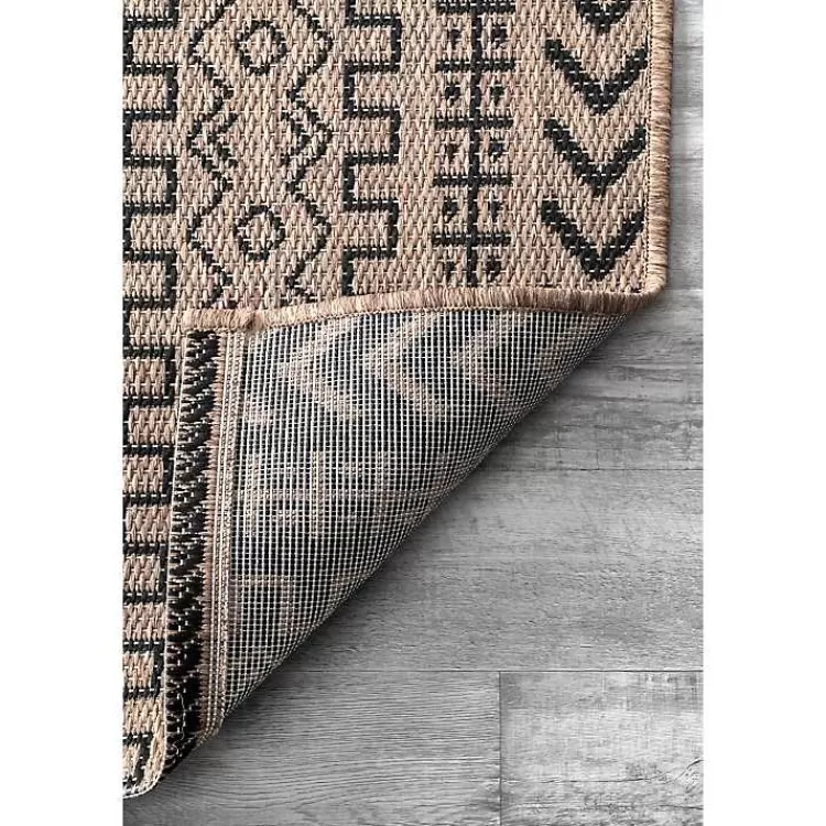 brown_jamie_outdoor_area_rug_x_5.webp Jamie Outdoor Area Rug, 6x9>Kirklands Home Clearance