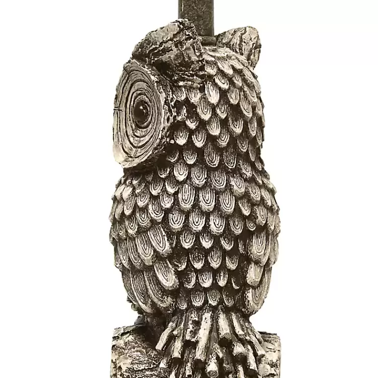 brown_owl_and_green_shade_table_lamp_5.webp Brown Owl and Shade Table Lamp>Kirklands Home Discount