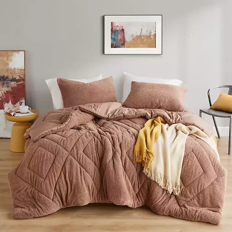 Quilted Teddy 3-pc. Full/Queen Comforter Set>Kirklands Home Cheap