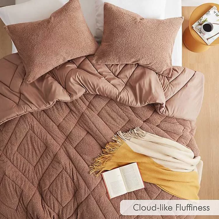 brown_quilted_teddy_pc_twin_comforter_set_2.webp Quilted Teddy 2-pc. Twin Comforter Set>Kirklands Home Fashion